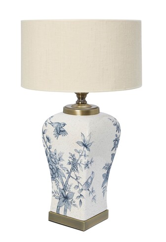 China Blue Bird Lamp